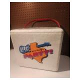 Vintage Lite Beer Styrofoam Cooler