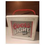 Coors Light Styrofoam Cooler