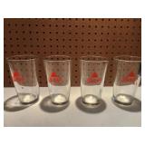 Bass Ale Pint Glasses (4)