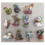 (11) Baby Animal Christmas Ornaments