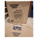 Keystone Light Grill with Apron