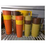 Tupperware Pitcher & Cups