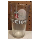 Becks Pint glasses (set of 4)