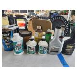 Transmission cleaner body filler brake fluid