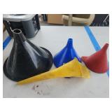 Funnels of various sizes