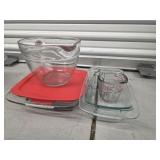 Pyrex Casserole Dishes & Measuring Cups