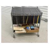 25'x 15'x25' Wire Mobile File Cart constructed