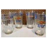 Miller Lite/Dallas Cowboys Super Bowl VI Glasses