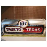 Miller Lite True To Texas Ballast Light