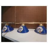 54' Miller Lite Above Pool Table Light