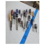 Screwdrivers of all shapes and sizes