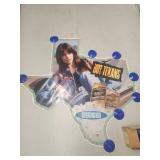 'HOT TEXANS' MGD Poster 51x50