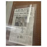 The Houston Chronicle Nov 22, 1963 *Reprint*