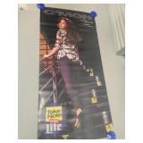 (J) Take Note with Lite Beer Poster 70x33