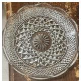 Vintage Anchor Hocking Wexford Crystal 11'