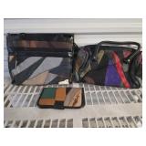 Vtg Patchwork Leather Purses & Wallet