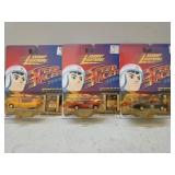 (3) NIB Speed Racer Cars