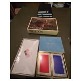 (4) Note Pads (3) Leather Bound, Big Cats Cards,