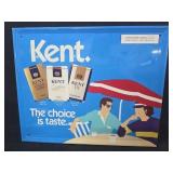 Original Kent 1988 Metal Sign