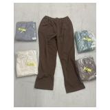 (5) NEW Blair Sz L Pants With Pockets