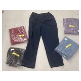 (5) NEW Blair Sz L Pants With Pockets