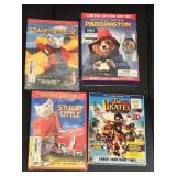 (4) NEW Kids Movies including Stuart little,