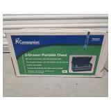 New 2 drawer portable Chest