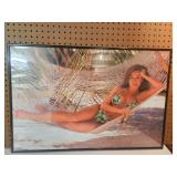 Milwaukees best beach babe poster