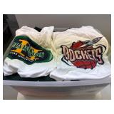 Tote full of Assorted advertising t shirts XL