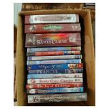Box of Classic Christmas Movie DVD sets