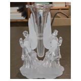Double Standing Angel Vase