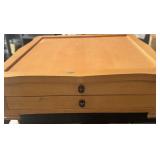 14'x14'x4' Vtg Wooden 3-in-1 Board Game Table