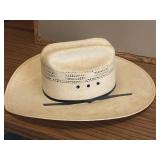 Lone Star Tucson Bangora Straw Cowboy Hat size 7