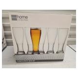 6pc Pilsner Glass Set