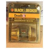 VTG Black & Decker Single Cylinder Deadbolt