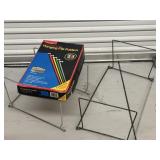 (2) Metal Hanging File Frames to hold letter