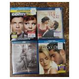 (4) Adult romance movies on Blueray