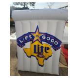 Miller Light 'LIFE IS GOOD' pool float