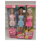 (3) Barbies