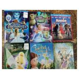 (6) DISNEY DVDs, Annie the Musical, Enchanted,