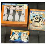 Penguins Fun Lot includes DVD, Lunchbox & Toys