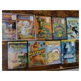 (9) Animated Children's DVDs Including: