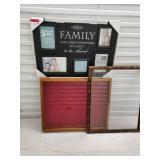 Wooden Shadowbox (21' x 16' x 3') Multi