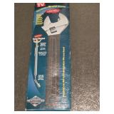 NIP 10-inch Adjustable Rapid Wrench Packaged w