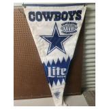 Cowboys SuperBowl 28 Penant 55x26