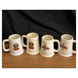 (4) Jï¿½germeister Jagerfest 2000 souvenir beer