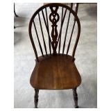 Windsor Wheelback Chair 19th Century 17'x16ï¿½x36ï¿½
