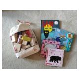 Children's Books & Blocks