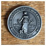 The National World War II Museum Medallion Medal
