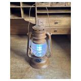 Rustic Battery Operated Lantern, 9.5'